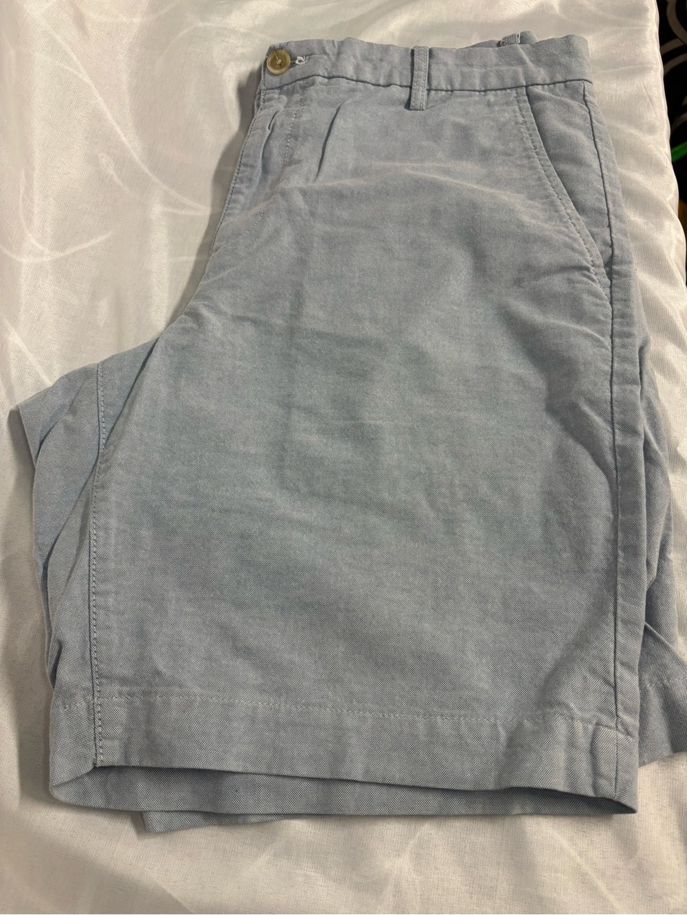 Men's Chaps Stretch light Blue Casual Shorts